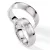 Snubní prsteny stříbro 925 přírodní diamant 0.015 ct S110