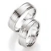 Snubní prsteny stříbro 925 přírodní diamant 0.030 ct S10050