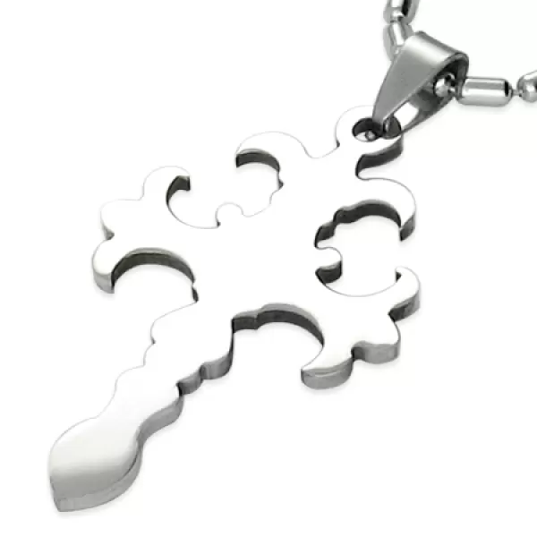 Kříž z chirurgické oceli GTPB056