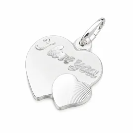 Dámský přívěsek stříbro 925 srdce M5446C