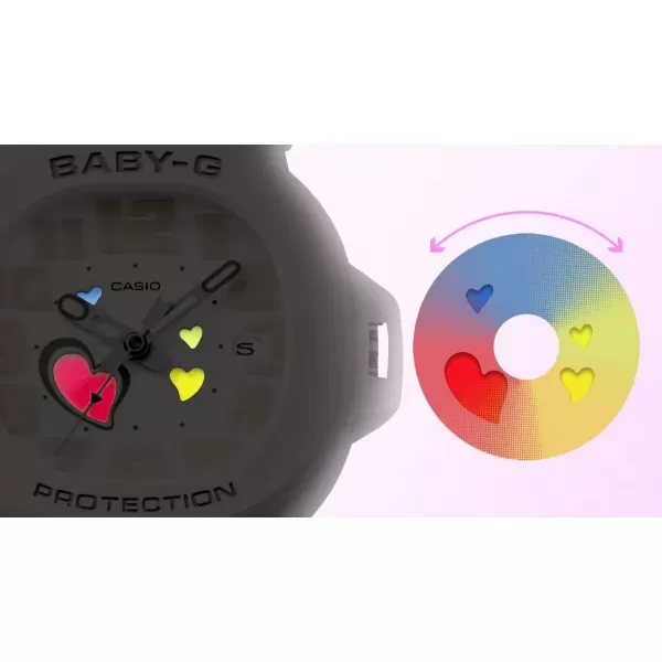 Casio Baby-G BGA-10-3AER Playful Hearts Series