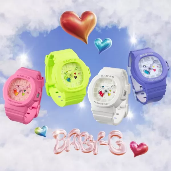 Casio Baby-G BGA-10-3AER Playful Hearts Series