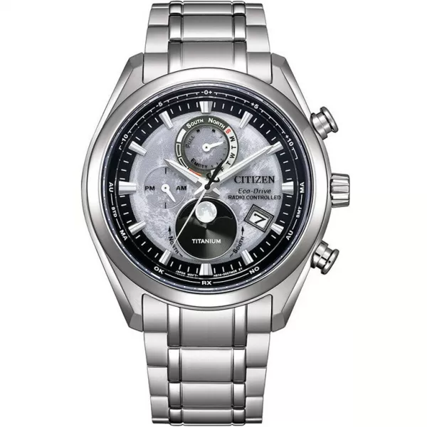 Citizen Sports Eco-Drive Radio Controlled Tsuki-yomi Moon Phase Super Titanium
