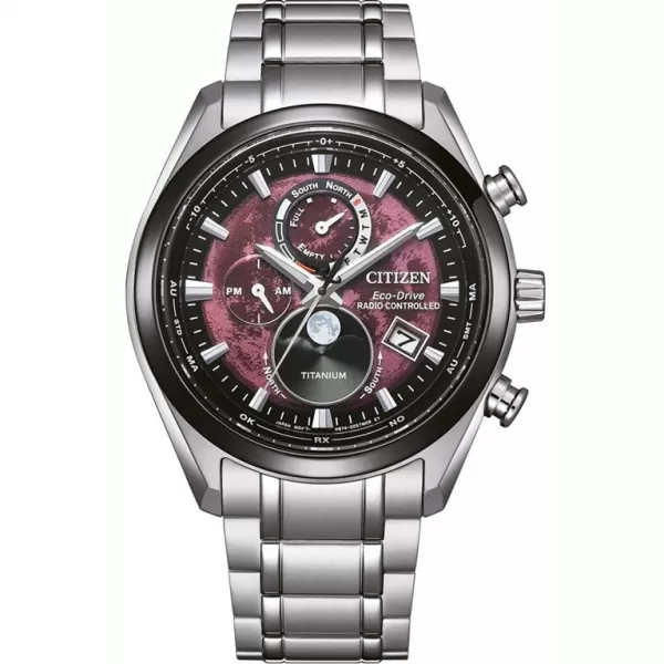 Citizen Sports Eco-Drive Radio Controlled Tsuki-yomi Moon Phase Super Titanium