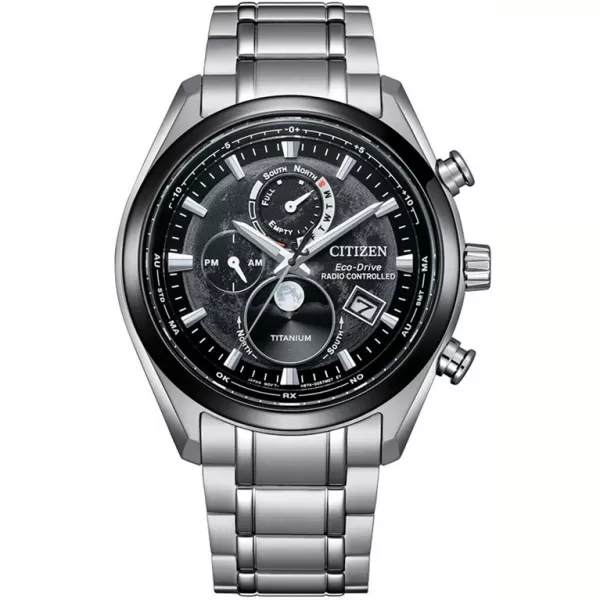 Citizen Sports Eco-Drive Radio Controlled Tsuki-yomi Moon Phase Super Titanium