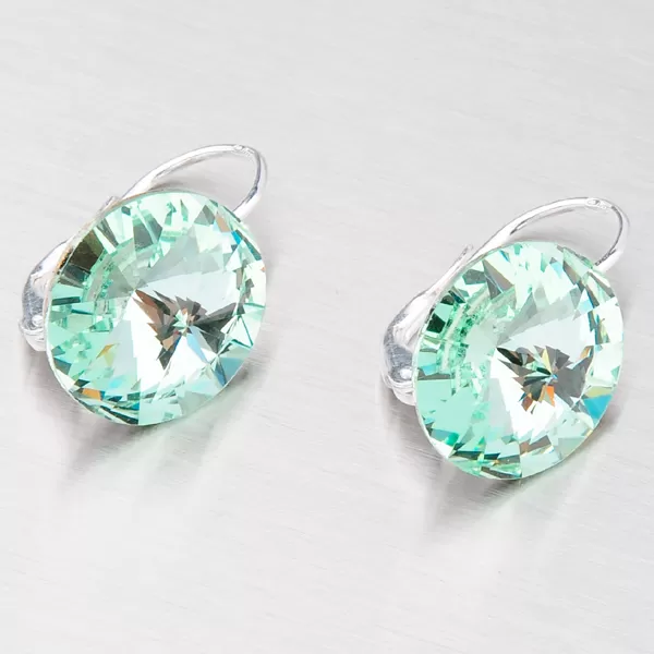 Přívěsek ze stříbra s krystalem 14 mm D132Z-JK