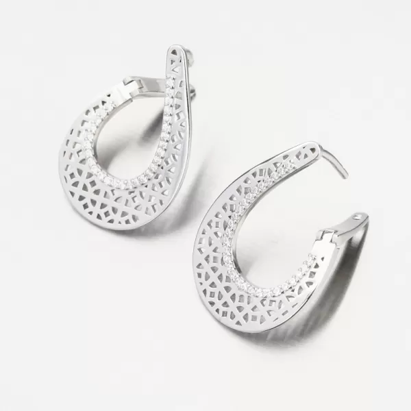 Dámské náušnice stříbro 925 zirkon PKL-2214