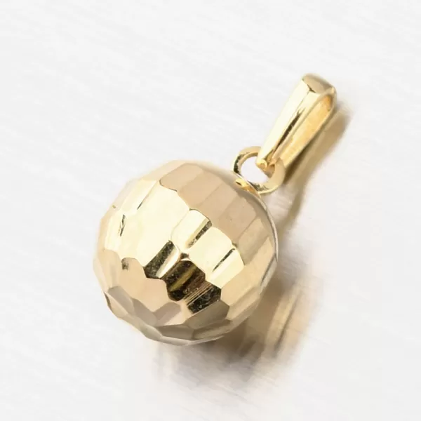 Zlatý přívěsek koule 112P-131441