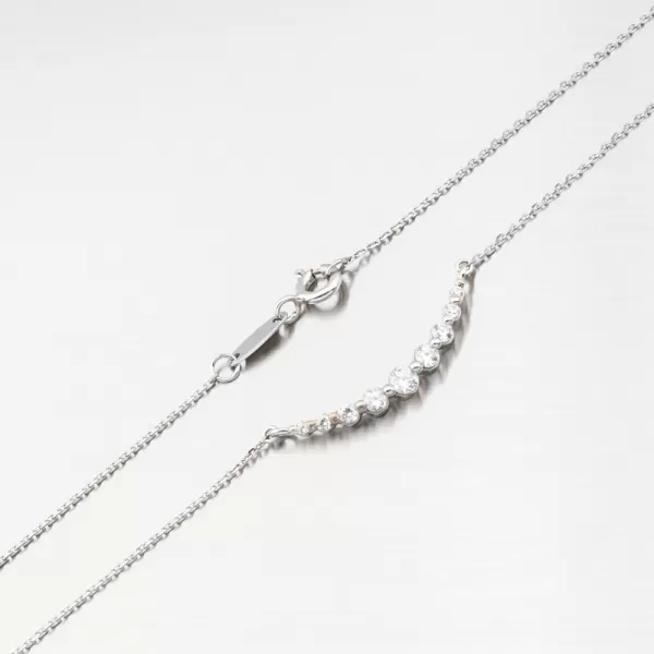 Dámský náhrdelník zirkony DZF4157-B-ZIR