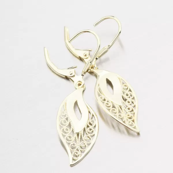 Dámské náušnice stříbro 925 visací Filigrán PKL-2269