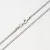 Řetízek stříbro 925 fox lisčí ocas s rhodiováním CHRS-45-035-3T-QD/C