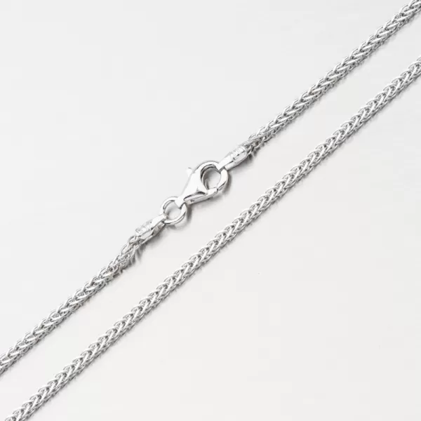 Stříbrný řetízek Fox lisčí ocas s rhodiováním CHRS-45-035-3T-QD/C