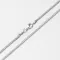 Stříbrný řetízek Fox lisčí ocas s rhodiováním CHRS-45-035-3T-QD/C