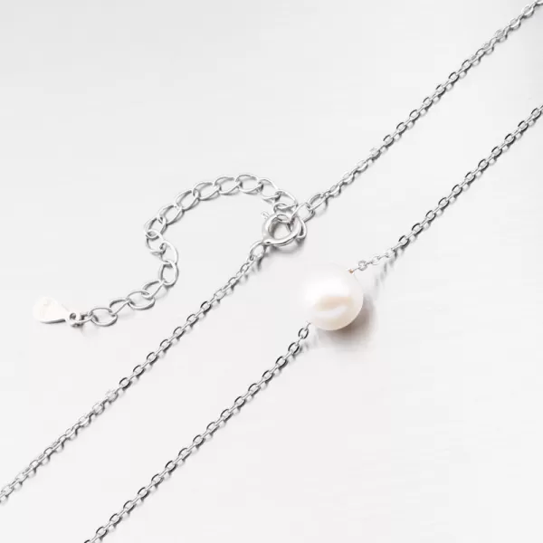 Dámský náhrdelník stříbro 925 perla SST-151470/47P