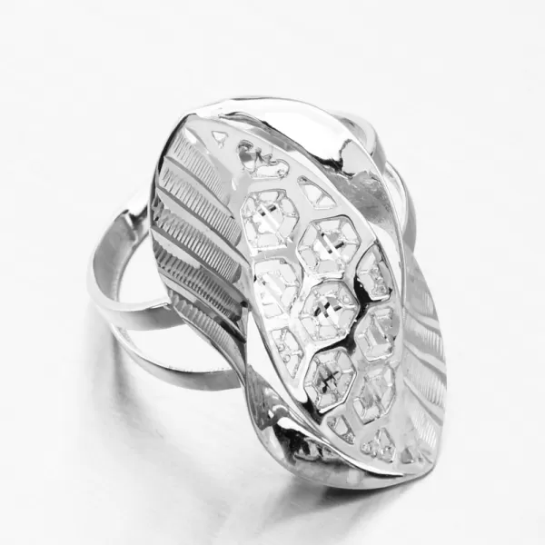 Prsten z bílého zlata 116P-111651