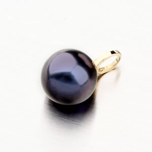 Zlatý přívěsek s perlou 53GZ-3029Z-BLACK