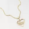 Přívěsek srdce a noty zlato 585 GCA13-015