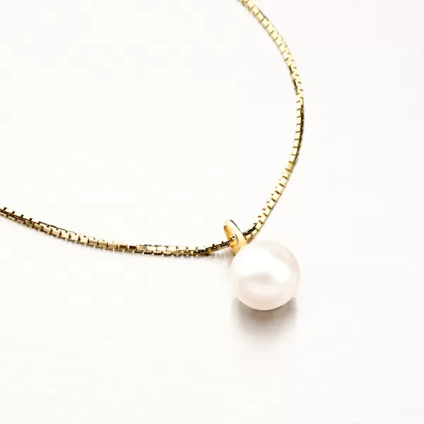 Zlatý přívěsek s perlou 53GZ-3029Z