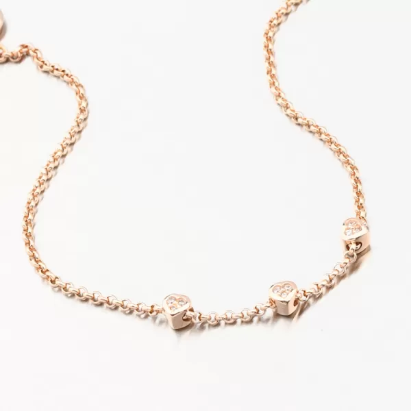 Dámský náramek srdíčky DZF5740-CV-ZIR