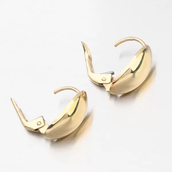 Dámské náušnice žluté zlato 585 PKL22-049