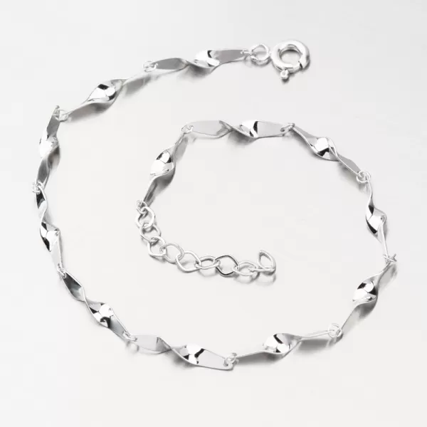 Náramek z bílého zlata 585 GCA14-011