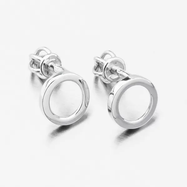 Dámské náušnice bílé zlato 585 668P-120572