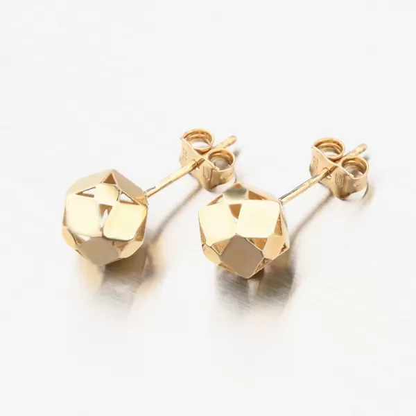 Dámské náušnice žluté zlato 585 143P-122112