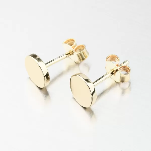 Stříbrné náušnice pecky UPST-121956-ZL