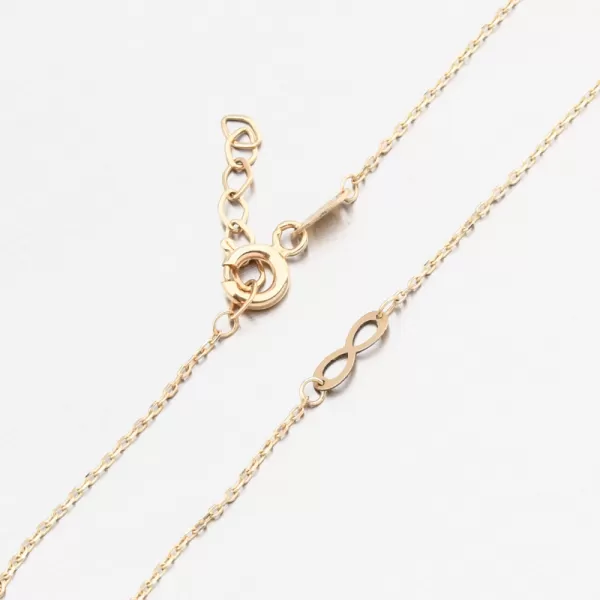 Zlatý náramek nekonečno 14R-036