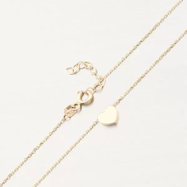 Zlatý náhrdelník se srdcem 164P-152019