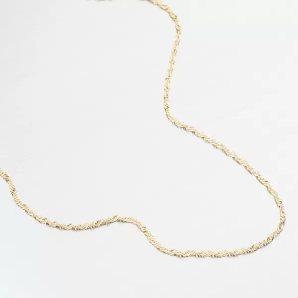 Dámský řetízek žluté zlato 585 Lambada GML-TW-025