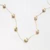 Náhrdelník s kuličkami zlato 585 GCA15-010