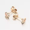 Zlaté pecky se zirkonem 52GZ-5024-ZL