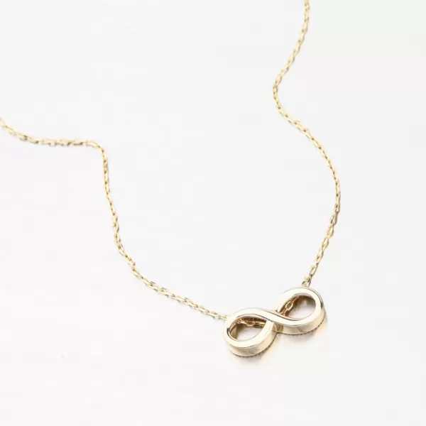 Náhrdelník nekonečno zlato 585 GCA15-008