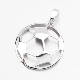 Přívěsek stříbro 925 fotbalový míč PKL-3167