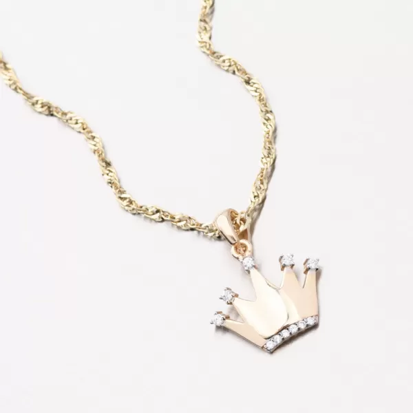 Zlatá korunka se zirkony 43-22390