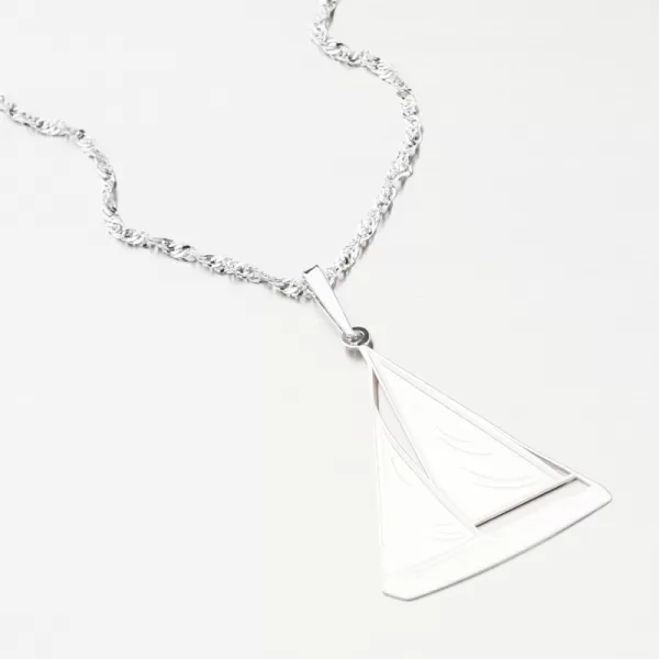 Stříbrný přívěsek plachetnice PAMŠ-130751-Ag