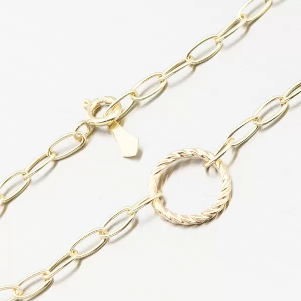 Zlatý náramek DZF 5727-ZL