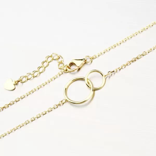 Dámský náhrdelník stříbro 925 pozlacený PKL-5016