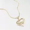 Přívěsek srdce a noty zlato 585 GCA13-015