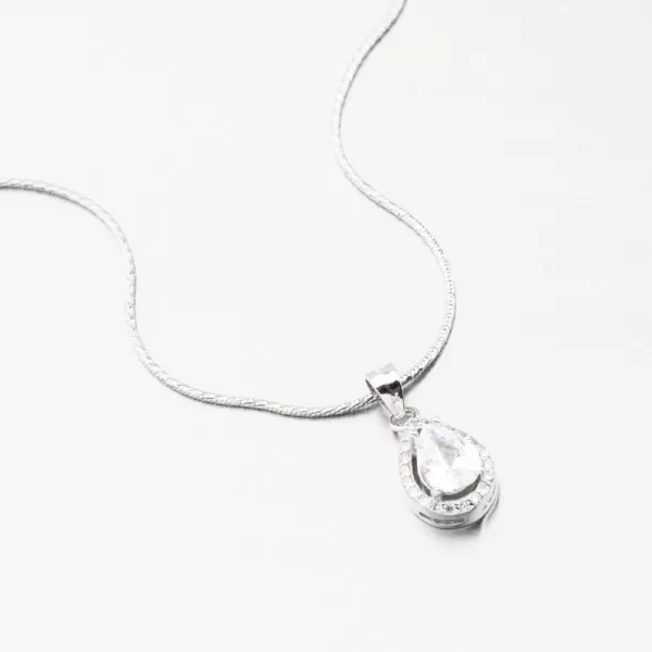 Stříbrný přívěsek se zirkony PKL-3135