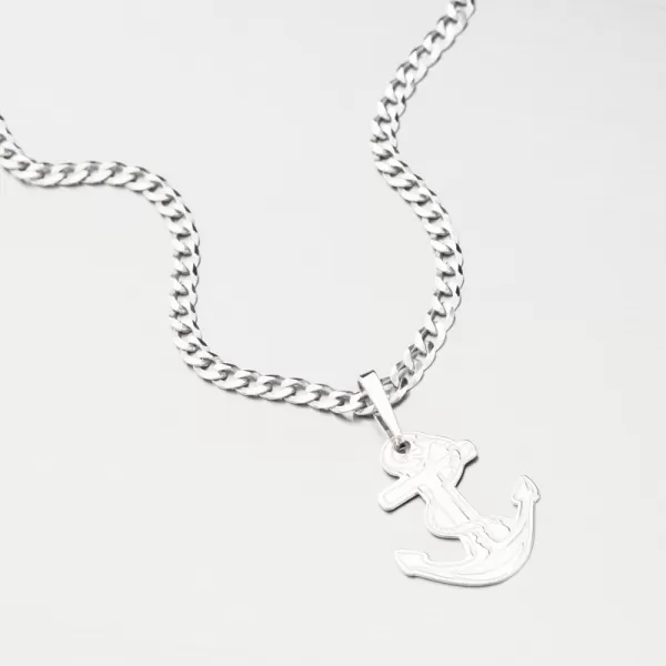 Stříbrný přívěsek kotva PAMŠ-130769-Ag