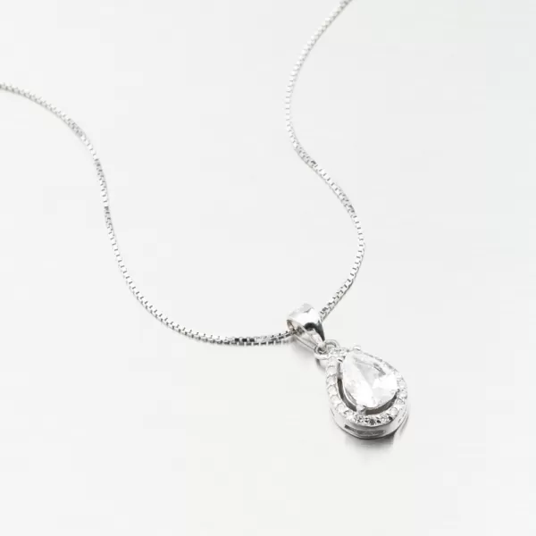 Stříbrný přívěsek se zirkony PKL-3135