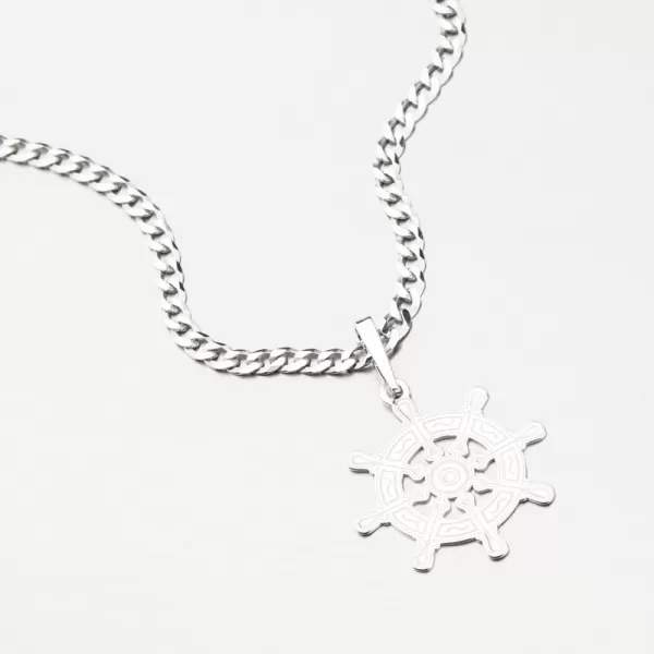 Stříbrný přívěsek kormidlo PAMŠ-1300694-Ag