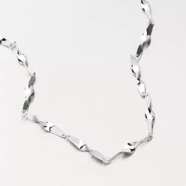 Náramek z bílého zlata 585 GCA14-011