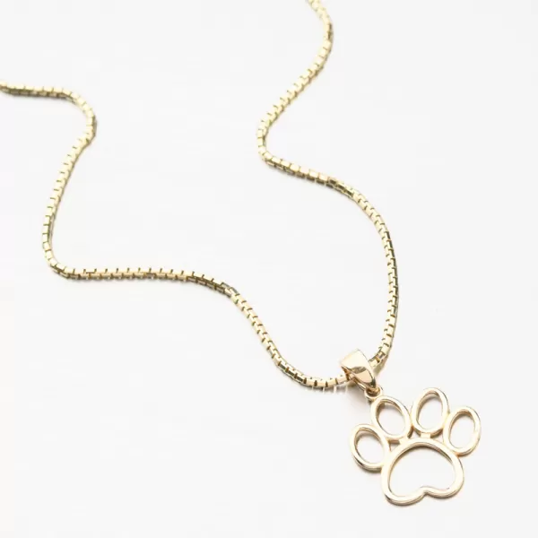 Zlatý přívěsek ťapka 13R-416