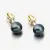Dámské náušnice žluté zlato 585 s perla 52GZ-3006-ZL-SR-Black