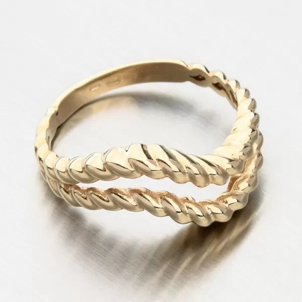 Dámský zlatý prsten 141P-110978