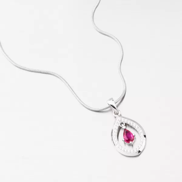 Přívěsek s rubínem PKL-3147