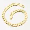 Stříbrný zlacený náramek Pancer CHRS-08-180-FLAT-CONC-AU